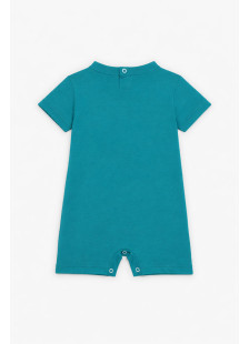 Pretty Baby baby boys' petrol blue romper with crab print