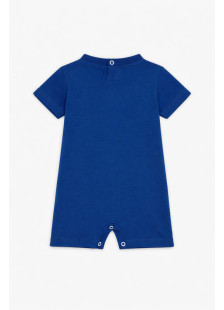 Pretty Baby baby boys' royal blue romper with shark print