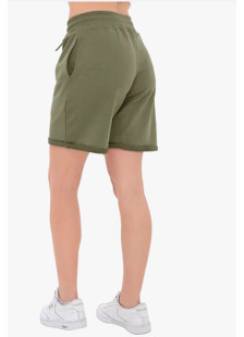 BODY MOVE women's khaki Bermuda shorts