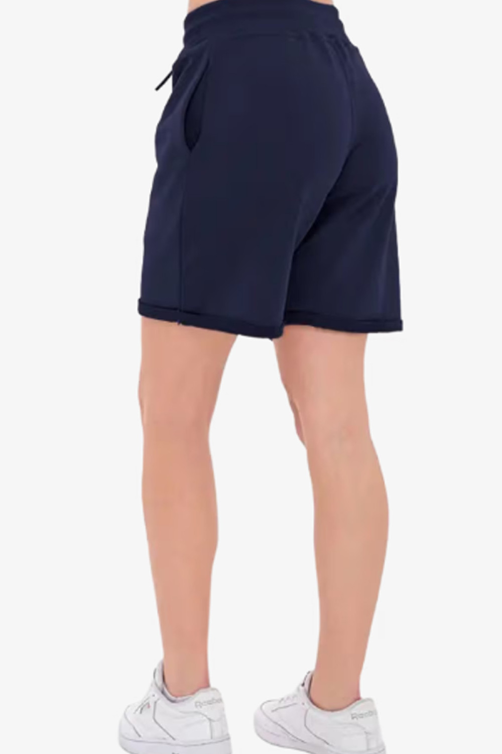 BODY MOVE Damen-Bermudashorts in Dunkelblau