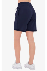 BODY MOVE Damen-Bermudashorts in Dunkelblau