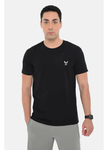 OLYMPIC CHALLENGER men's short-sleeve T-shirt with embroidered chest logo