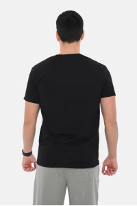 OLYMPIC CHALLENGER men's short-sleeve T-shirt with embroidered chest logo