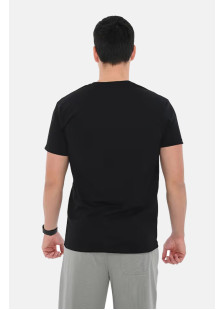 OLYMPIC CHALLENGER men's short-sleeve T-shirt with embroidered chest logo
