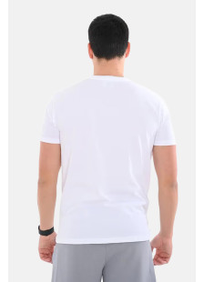 OLYMPIC CHALLENGER men's short-sleeve T-shirt with embroidered chest logo