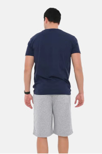 OLYMPIC CHALLENGER men's short-sleeve T-shirt with embroidered chest logo
