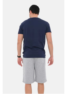 OLYMPIC CHALLENGER men's short-sleeve T-shirt with embroidered chest logo