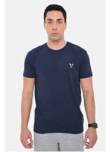 OLYMPIC CHALLENGER men's short-sleeve T-shirt with embroidered chest logo