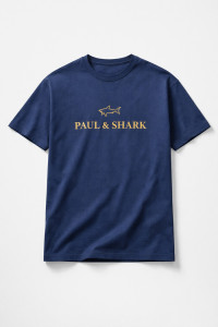 Dark blue TRAX PAUL SHARK men’s T-shirt