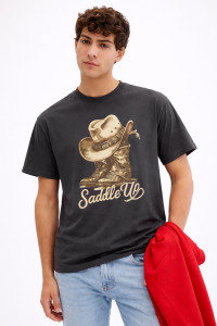 Anthracite TRAX BOOTS men’s T-shirt