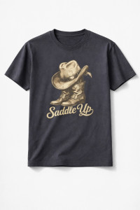 Anthracite TRAX BOOTS men’s T-shirt