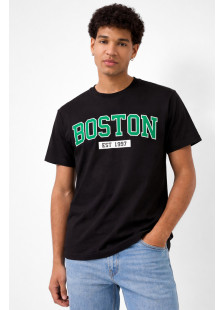 Black TRAX BOSTON men’s T-shirt
