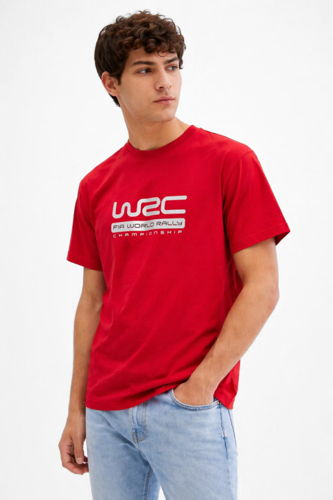 TRX Men's Cotton T-Shirt WRC TRAX Red - 49504