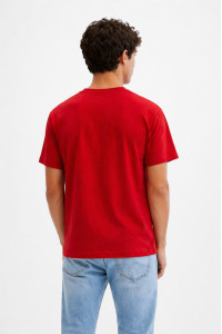 TRX men's red cotton T-shirt with WRC TRAX print