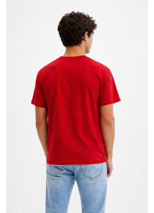TRX men's red cotton T-shirt with WRC TRAX print