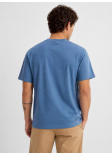TRX men's indigo cotton T-shirt with Brooklyn print