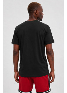 TRX men's black cotton T-shirt with Slum Dunk print