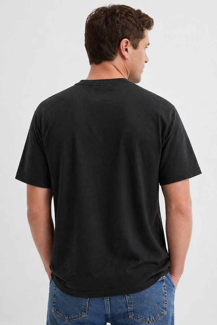 TRX men's black cotton T-shirt with Slum Dunk print