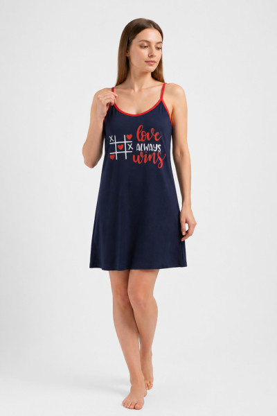 Women's Summer Nightdress Love Always Win AL-170-5