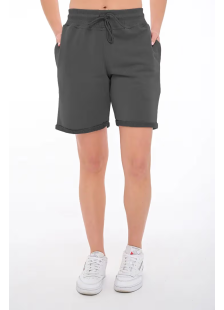 Anthracite BODY MOVE women's shorts