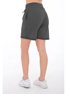 Anthracite BODY MOVE women's shorts