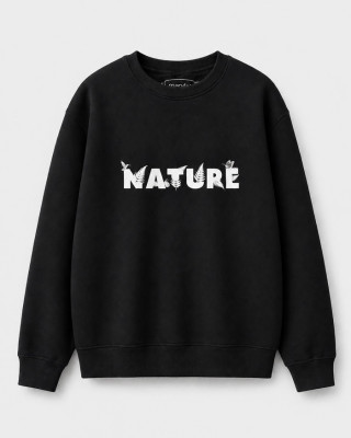 Cotton4all Men's Fleece Sweatshirt 26-304 Black