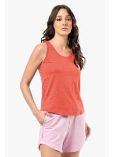 BODY MOVE women's coral tank top