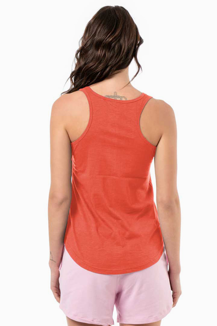 BODY MOVE women's coral tank top