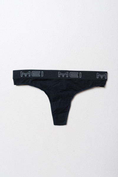 Women's Sports Thong MEI Black MEI-1350