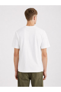 White Cotton4all men's T-shirt with New York City graphic print