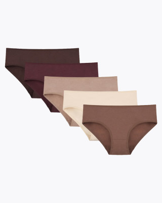 Donella Teen Girls' Briefs 5-Pack 5071PD27
