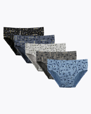 Donella Boys' Briefs 5-Pack 768110