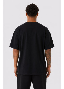 Cotton4all black oversized men's T-shirt TRUTH