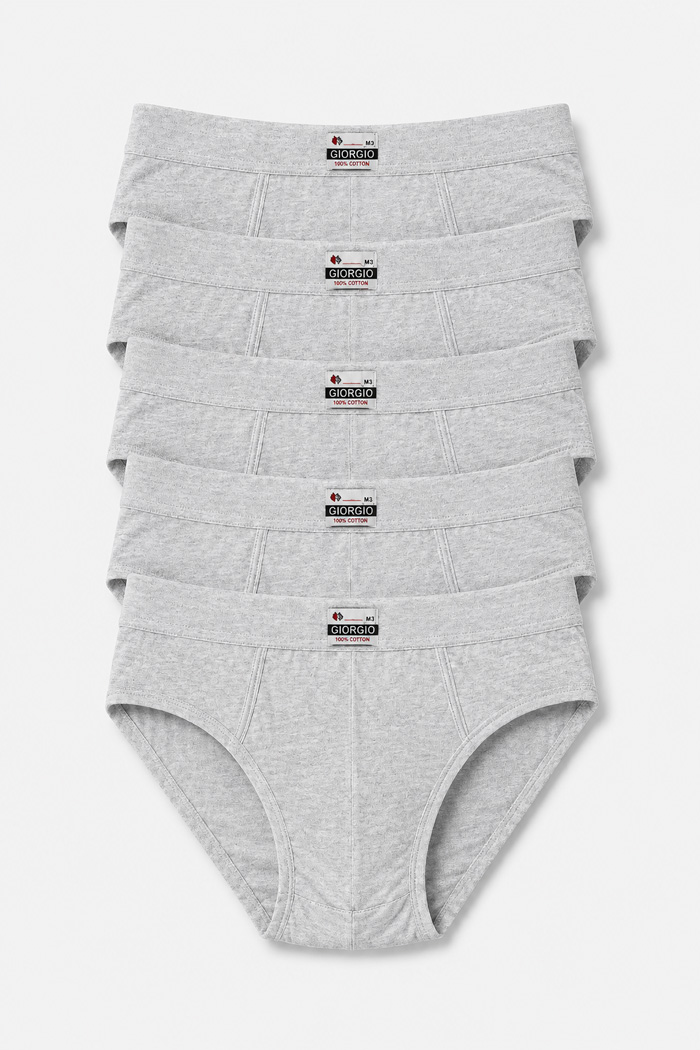 GIORGIO men's cotton briefs in a 5-pack