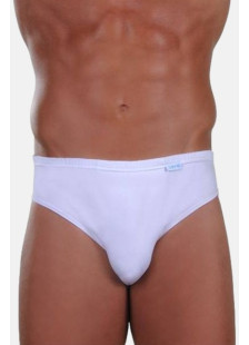 White LORD men's briefs with a fine elastic waistband