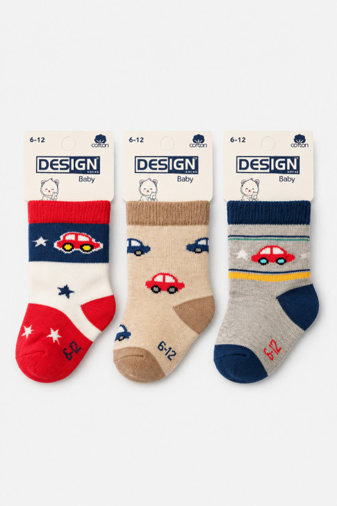 Design socks Baby Boy 3-Pack Socks 3001195
