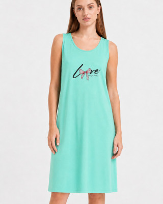 CHERRY LOVE Sleeveless Nightdress CH-6034