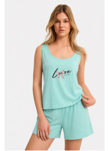 CHERRY LOVE summer pyjama set with Bermuda shorts CH-6033