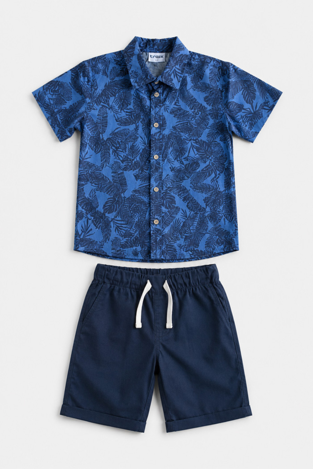 TRAX PHOENIX boys' blue summer set 39442