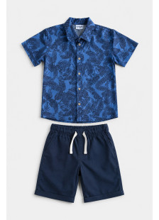 TRAX PHOENIX boys' blue summer set 39442
