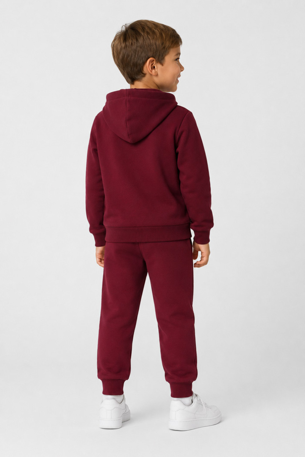 TRAX BIG BRO 50929 burgundy boys’ tracksuit set