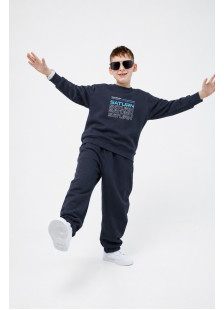 TRAX SATURN 50831 charcoal grey boys’ tracksuit set