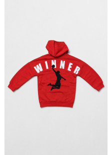 TRAX WINNER 50812 red and black boys’ tracksuit set