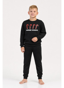 TRAX Holidays 50895 black boys' winter pyjamas