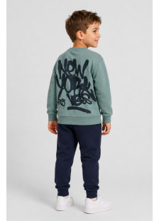 TRAX boys' mint and navy tracksuit set 50803