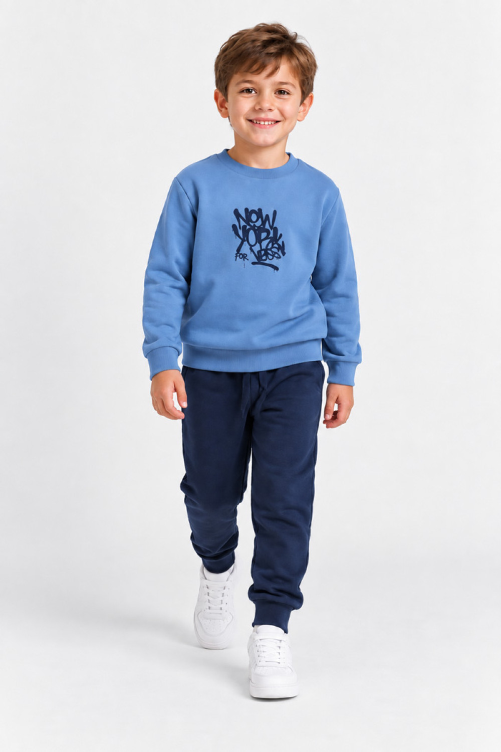 TRAX boys' mint and navy tracksuit set 50803