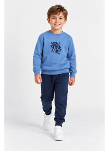 TRAX boys' mint and navy tracksuit set 50803