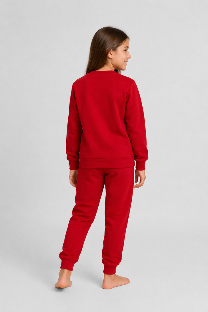 TRAX girls' red Christmas pyjama set 50695