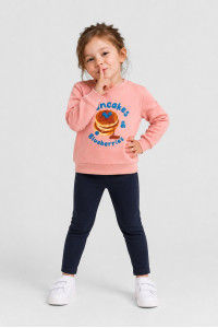 TRAX girls' top and capri leggings set 50702