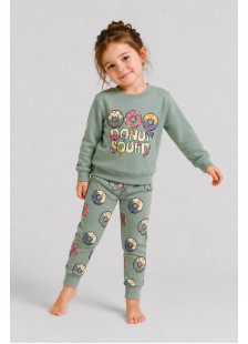 TRAX girls' aqua cotton pyjamas 50793